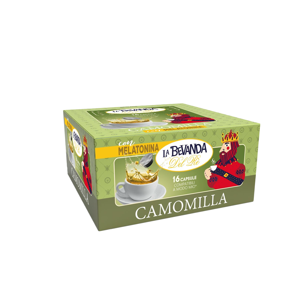 16 Capsule A Modo Mio - Camomilla con Melatonina