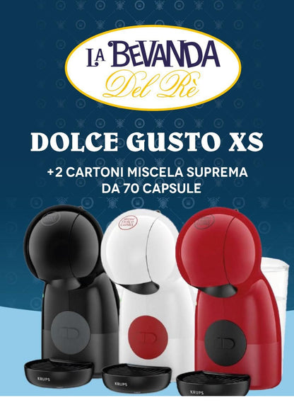 Macchina DG XS NERA + 2 Cartoni Suprema