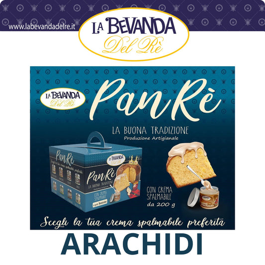 Panettone Artiginiale B.Del Rè 1 Kg ARACHIDI