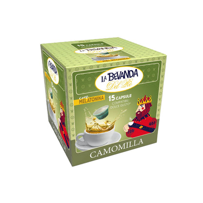 15 Capsule Dolce Gusto - Camomilla con Melatonina