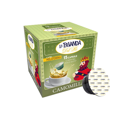 15 Capsule Dolce Gusto - Camomilla con Melatonina