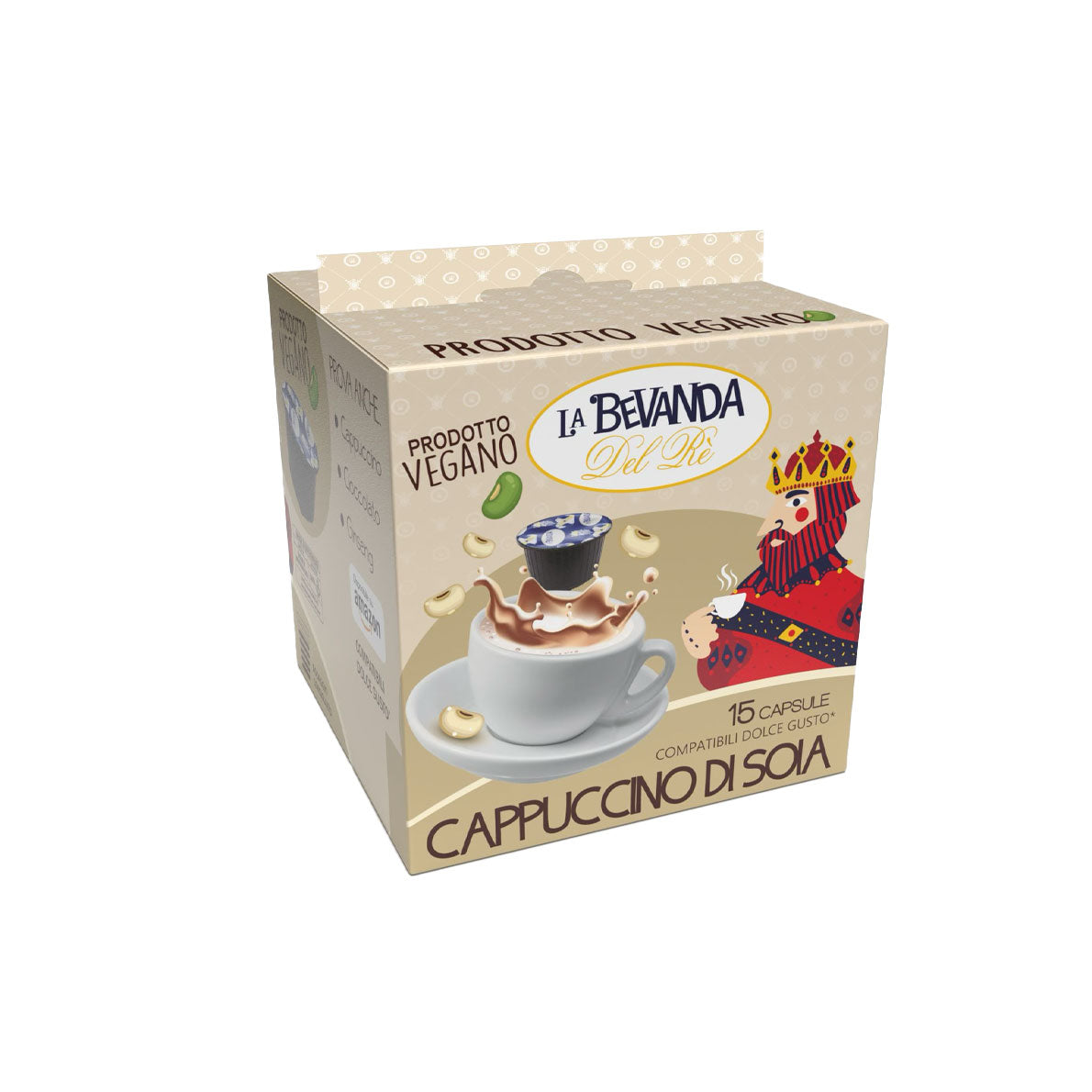 15 Capsule Dolce Gusto - Cappuccino di Soia