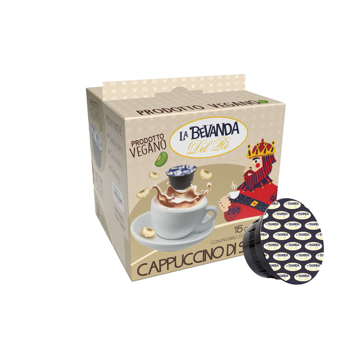 15 Capsule Dolce Gusto - Cappuccino di Soia