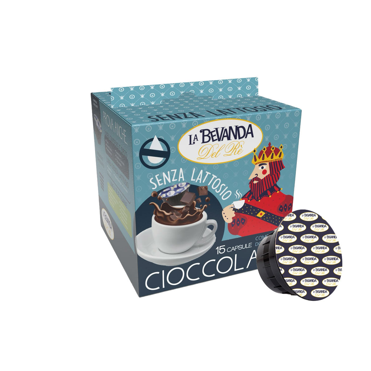 15 Capsule Dolce Gusto - Cioccolato Senza Lattosio