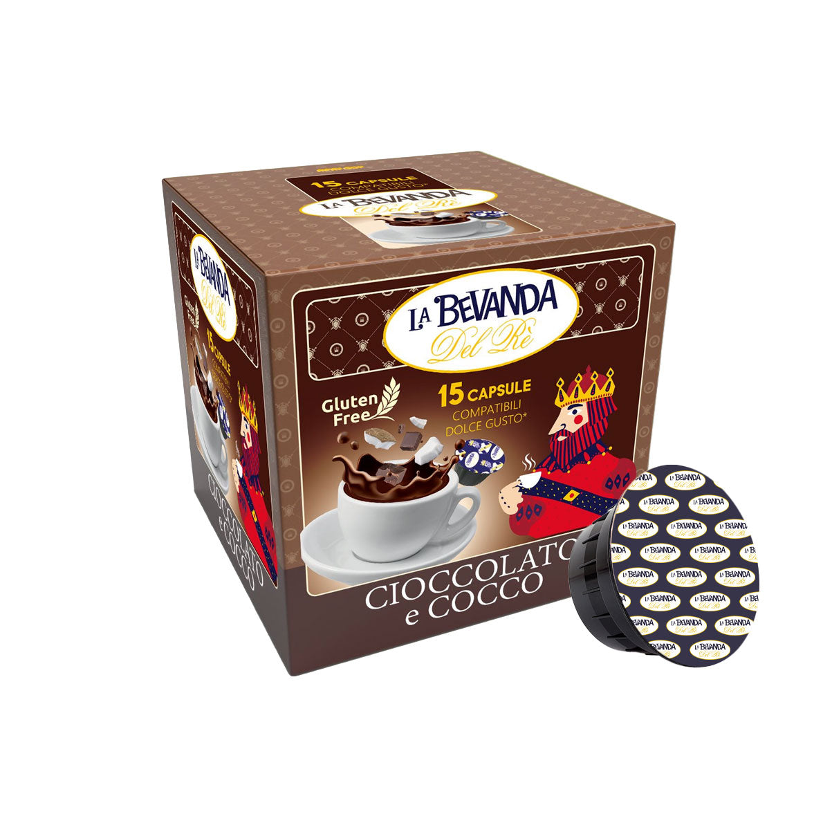 15 Capsule Dolce Gusto - Cocco & Cioccolato