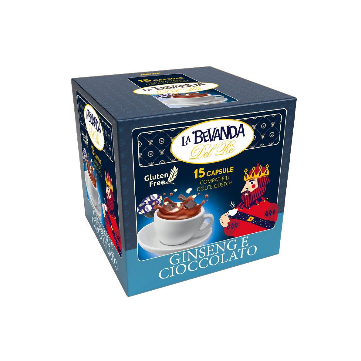 15 Capsule Dolce Gusto - Ginseng & Cioccolato