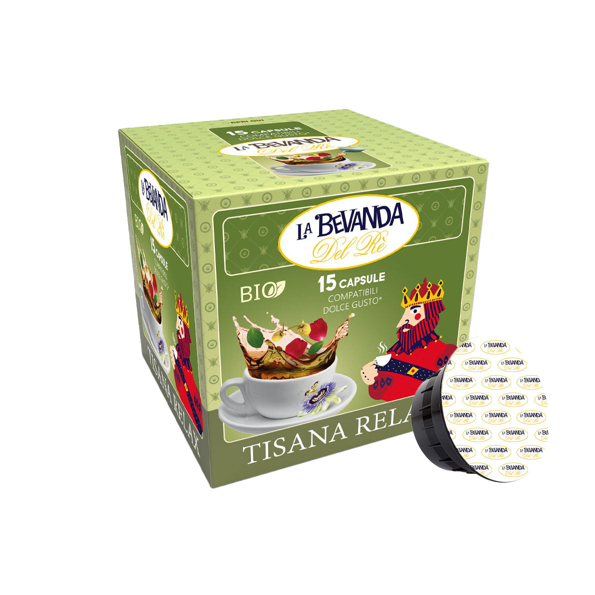 15 Capsule Dolce Gusto - Tisana Relax