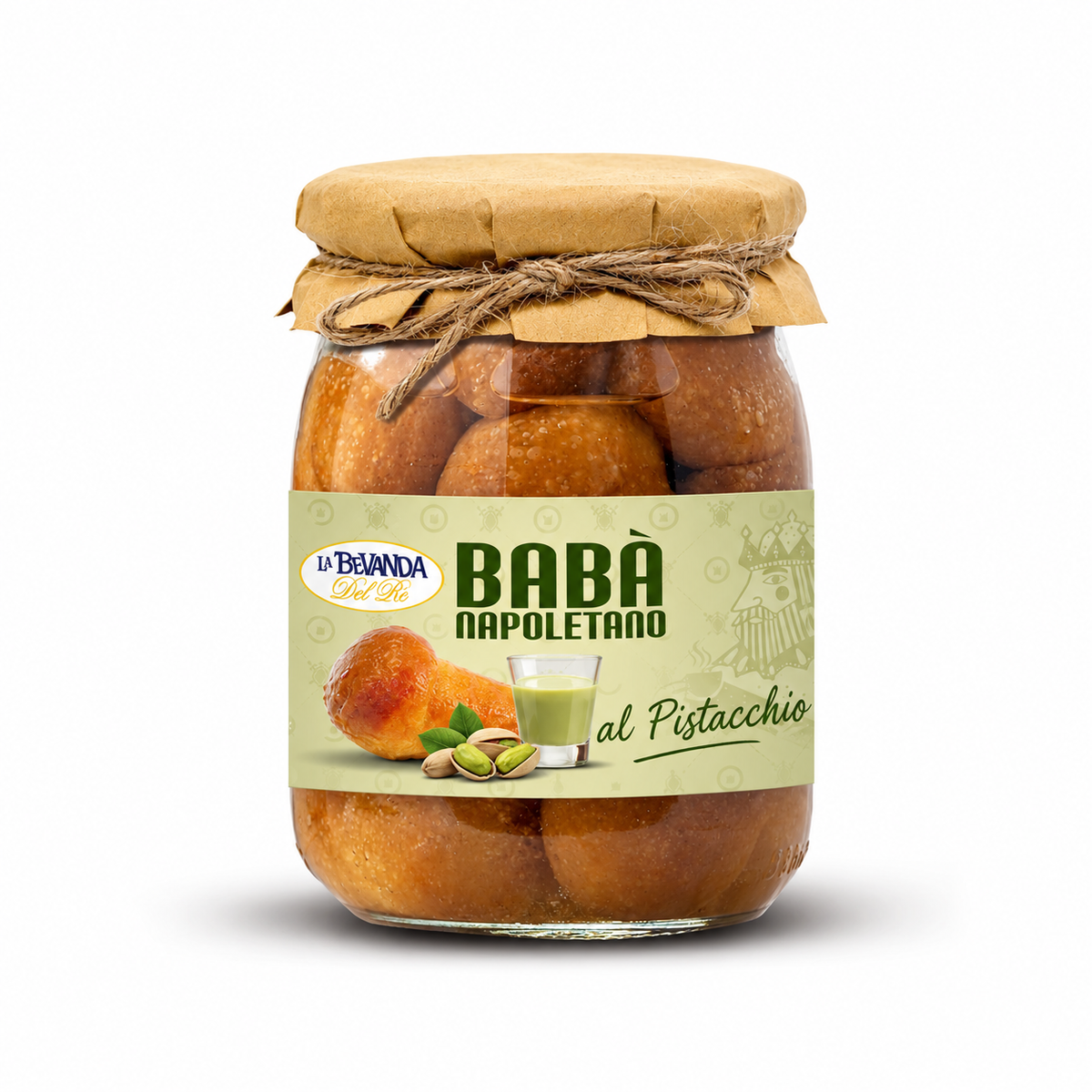 B.Del Rè BABÀ NAPOLETANO al PISTACCHIO 0,50 CL