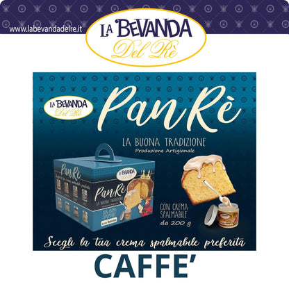 Panettone Artiginiale B.Del Rè 1 Kg CAFFÈ