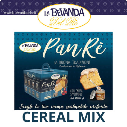 Panettone Artiginiale B.Del Rè 1 Kg CEREALMIX