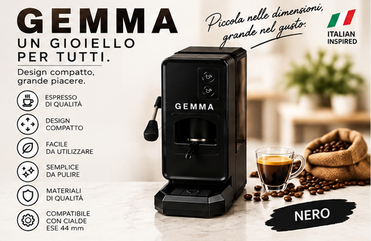 Macchina Da Caffè GEMMA a Cialde NERO
